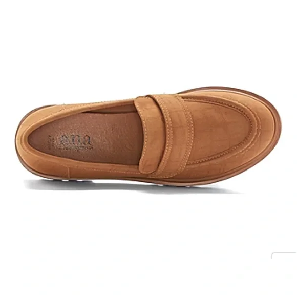 a.n.a. Women’s Lita loafers Slip On Stacked Block Heel Shoes Size 9.5 NWT - Picture 5 of 10